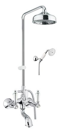 Душевая стойка Fiore 09CR0615 настенная цвет хром