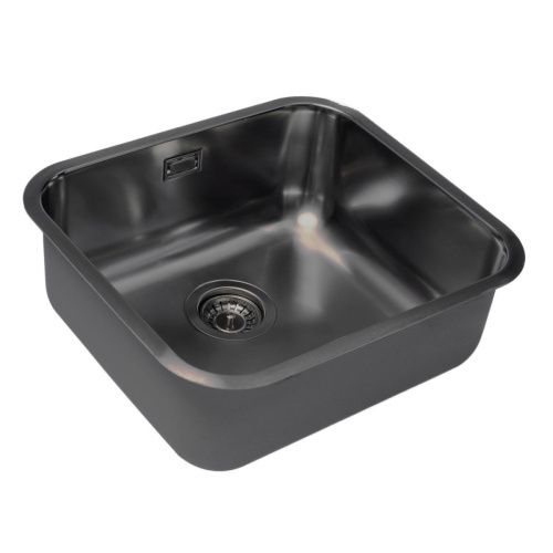 Кухонная мойка Grandex Aqua SELECT 49 2003343 50х45 цвет серый поверхность матовая - фото 2