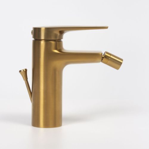 Смеситель Wasserkraft Aisch 5500 5506 на биде золото - фото 2