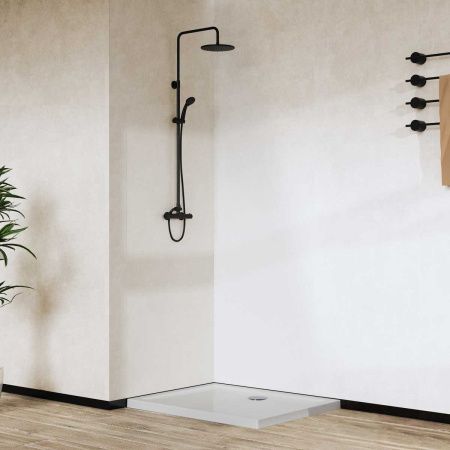 Душевой поддон акриловый Vincea H50 VST-5AR-8012 120х80 белый с каркасом