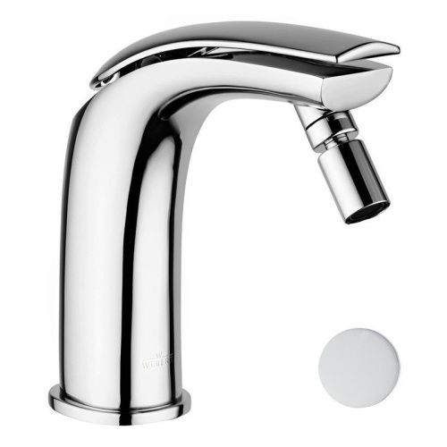 Смеситель Webert Aria AI840102844 на биде белый - фото 2