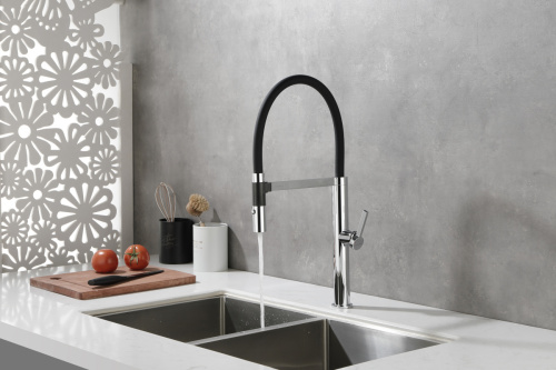 Смеситель для кухни Paulmark LEADER Le214101-CR на мойку хром - фото 2