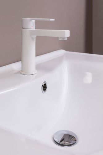 Смеситель Paffoni Ringo RIN071BO на раковину белый - фото 3