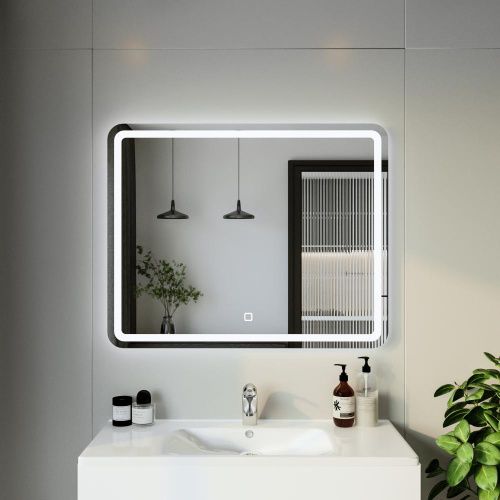 Зеркало с подсветкой Бриклаер Эстель 4627125414244 100х80 подвесное - фото 5