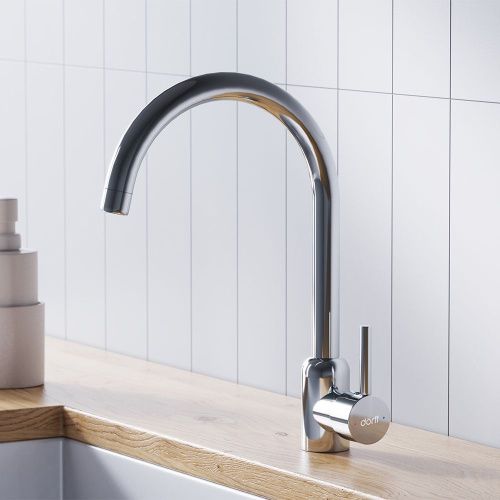 Смеситель для кухни Dorff Logic D3007000 на мойку хром - фото 4