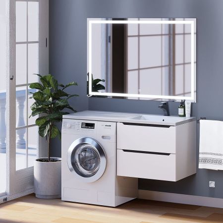 Тумба под раковину Uperwood Tanos 291020261 60х50 подвесная цвет белый