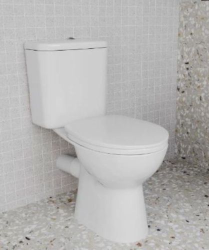 Унитаз напольный с бачком Vitra HIMMEL 9864B099-7207 белый с сиденьем микролифт безободковый каскадный смыв - фото 2