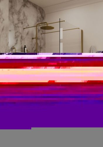 Душевая перегородка Allen Brau Infinity 3.21041.60 100х200 стекло прозрачное профиль медь - фото 5