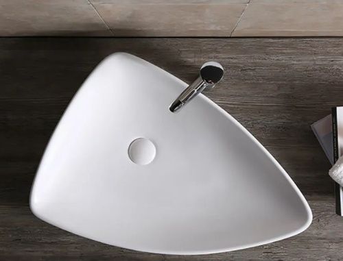 Раковина из сантехнического фарфора Cerutti SPA CR7014 70х40 накладная цвет белый без отверстий под смеситель - фото 3