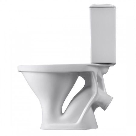 Унитаз-компакт напольный с бачком Santeri Вест 1P2018S0000BF белый с сиденьем каскадный смыв