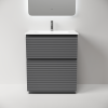 Тумба под раковину Sancos FOLK Floor FL70FGS 70х40 напольная цвет серый