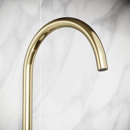 Смеситель для кухни Sancos Taper SC4012BG на мойку золото