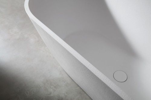 Ванна из искусственного камня Abber Frankfurt AM9941 170х75 отдельностоящая овальная с каркасом - фото 5