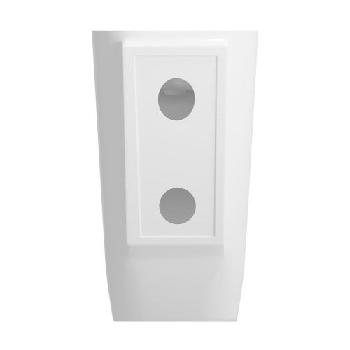 Раковина из сантехнического фарфора Lavinia Boho Bathroom Sink 33311126 50х45 напольная цвет белый глянцевый 1 отверстие под смеситель - фото 4