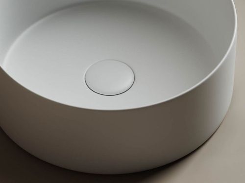 Раковина из сантехнического фарфора Ceramica Nova ELEMENT CN6032MW 40х40 накладная цвет белый без отверстий под смеситель - фото 3