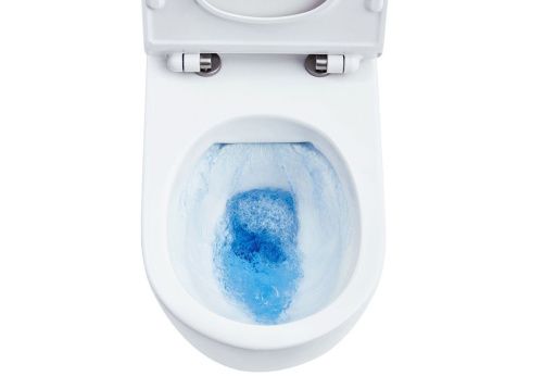 Унитаз подвесной SSWW CT2039V белый с сиденьем микролифт безободковый душевой смыв - фото 5