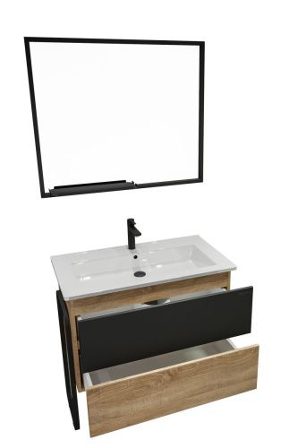 Зеркало Grossman Лофт 209001 90х70 подвесное - фото 2