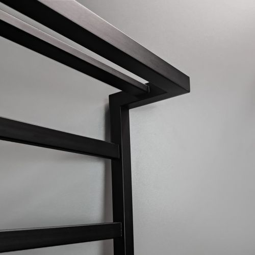 Полотенцесушитель электрический Indigo Forte LEFPF80-50PBRRt 55х80 черный - фото 4