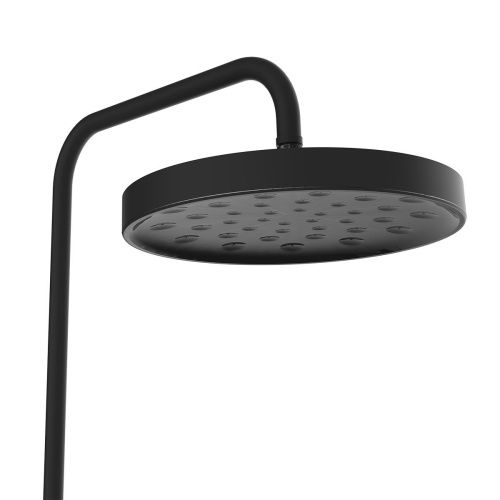 Душевая стойка Vincea Inspire VSFS-3I12TMB настенная цвет черный с термостатом - фото 4