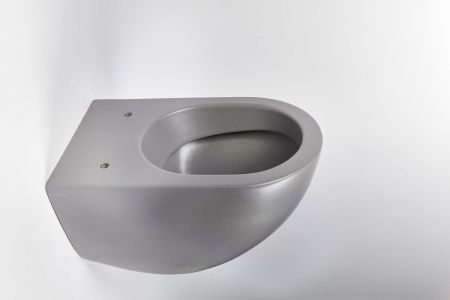 Чаша унитаза подвесная Galassia Dream 7317GM цвет серый без сиденья безободковая каскадный смыв