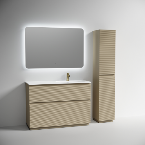 Тумба под раковину Sancos FOLK Floor FL120FRCP 120х40 напольная цвет бежевый - фото 4