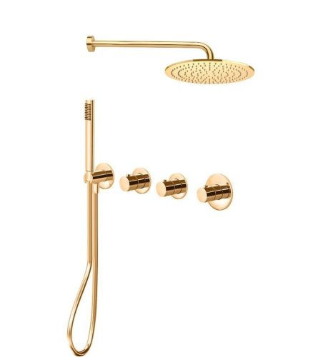 Душевая система Paffoni Modular Box KITMB000HG встраиваемая в стену