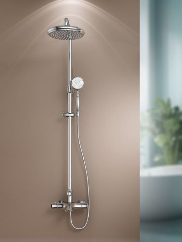 Душевая стойка AltroBagno Beatrice AltroBagnoBeatrice030406Cr настенная цвет хром - фото 2