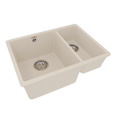 Кухонная мойка LeMark Sinara 550.2-u 9910084 55х40 цвет бежевый поверхность матовая