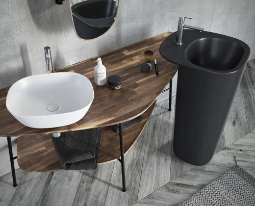 Раковина из сантехнического фарфора Vitra Plural 7811B401-0016 50х40 накладная цвет белый без отверстий под смеситель - фото 2