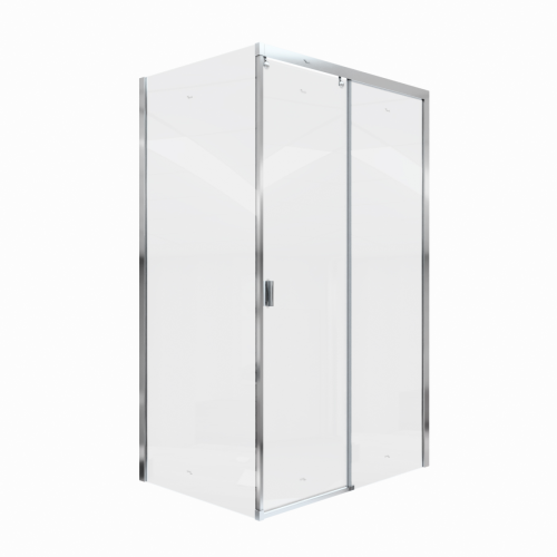 Душевой уголок Cerutti SPA MARBELLA 120 R 120х80 стекло прозрачное профиль хром без поддона