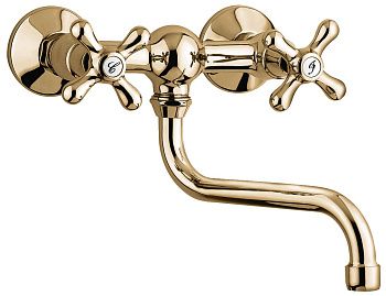 Смеситель для кухни Emmevi Deco Classic 12005S/BR настенный бронза