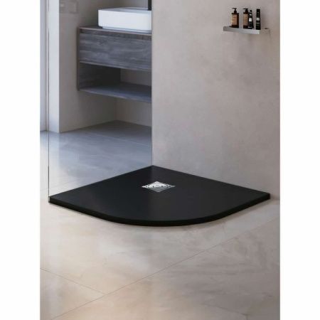 Душевой поддон из искусственного камня RGW Stone Tray 16153099-02 90х90 серый без ножек