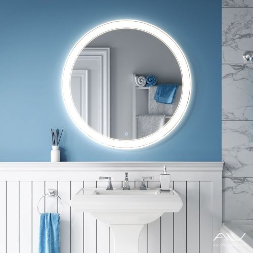 Зеркало с подсветкой Alavann Solis ALV0117009 80х80 подвесное - фото 3