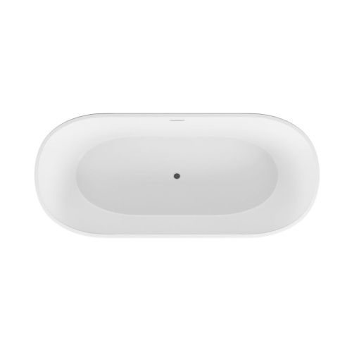 Ванна акриловая Grossman Forta GR-1503 170х75 отдельностоящая овальная с каркасом - фото 3
