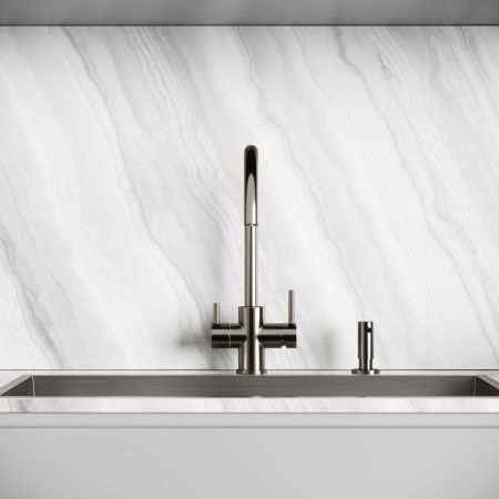 Смеситель для кухни Sancos Taper SC4012GG на мойку вороненая сталь