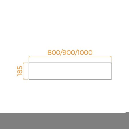 Экран боковой для поддона RGW 16230412-80