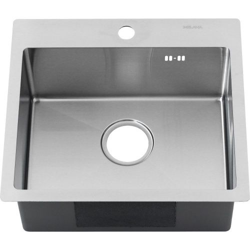 Кухонная мойка Melana ProfLine MLN-R48544H 50х45 цвет серый поверхность матовая - фото 5