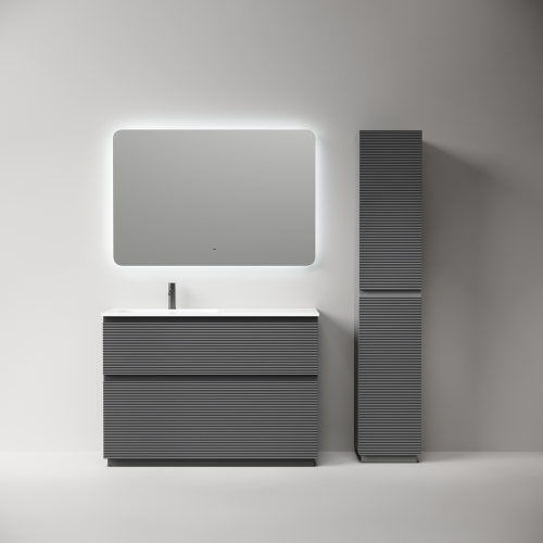 Тумба под раковину Sancos FOLK Floor FL120FLGS 120х40 напольная цвет серый - фото 4