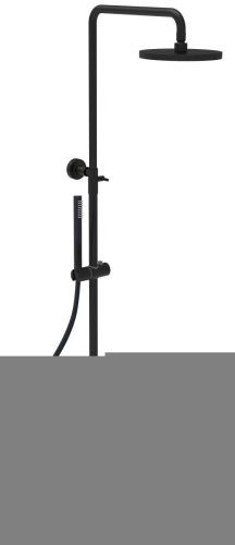 Душевая стойка Paffoni Light KITZCOL632NO110 настенная цвет черный - фото 2