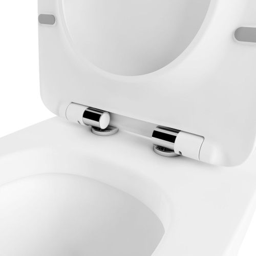 Унитаз-компакт напольный с бачком Lavinia Boho Bell pro 3301001N белый глянцевый с сиденьем микролифт каскадный смыв - фото 3