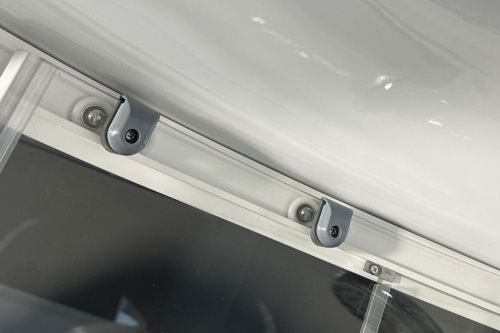 Душевая кабина Royal Bath BK RB8120BK1-T-L 120х80 асимметричная с крышей ориентация левая - фото 3