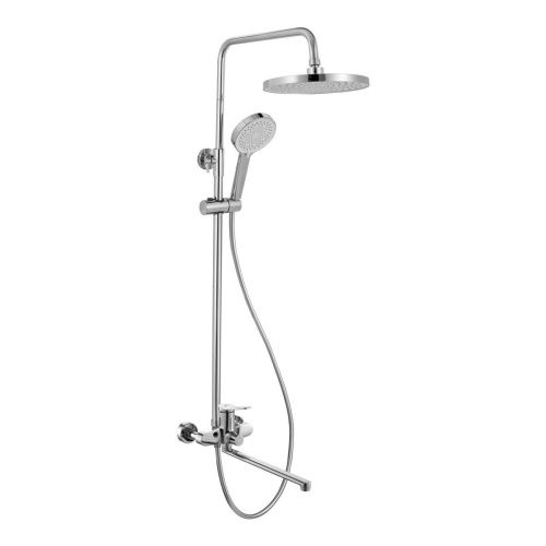 Душевая стойка Fashun A2487 настенная цвет хром - фото 2