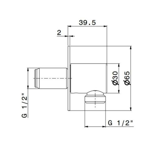 Шланговое подключение Newform X-Steel 316 69699X.50.050 - фото 2