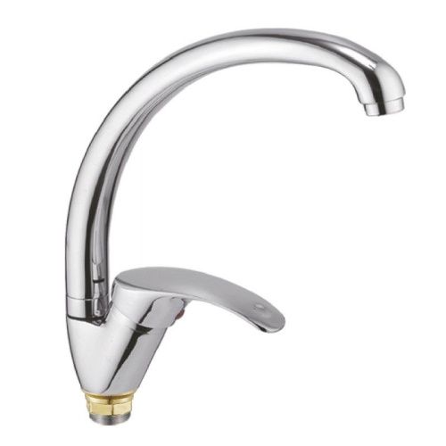 Смеситель для кухни Cron CN4136-2 на мойку хром - фото 2