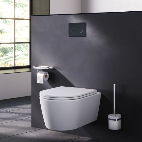 Клавиша смыва сенсорная Am.Pm Touch Pro I0450B38 цвет черный - фото 3