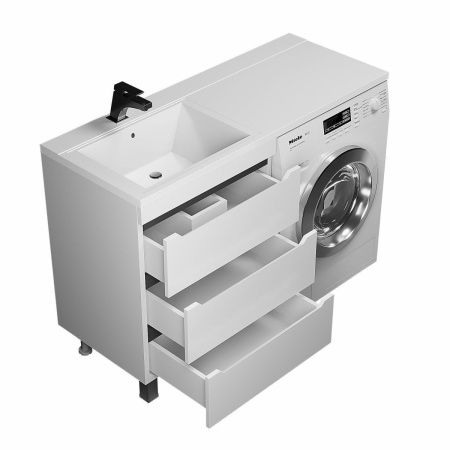 Тумба под раковину Uperwood Tanos 291020259 60х50 напольная цвет белый