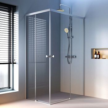 Душевой уголок Am.Pm X-Joy W94G-403-12080-MТ 120х80 стекло прозрачное профиль хром без поддона