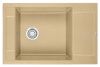 Кухонная мойка Granula 7806, ПЕСОК 80х50 цвет бежевый поверхность матовая