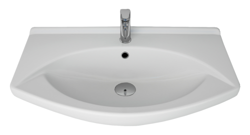 Раковина мебельная керамическая Dreja Laguna 75 28230 80х50 накладная цвет белый - фото 2