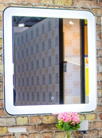 Зеркало с подсветкой Art&Max LATINA AM-Lat-750-800-DS-F 80х80 подвесное